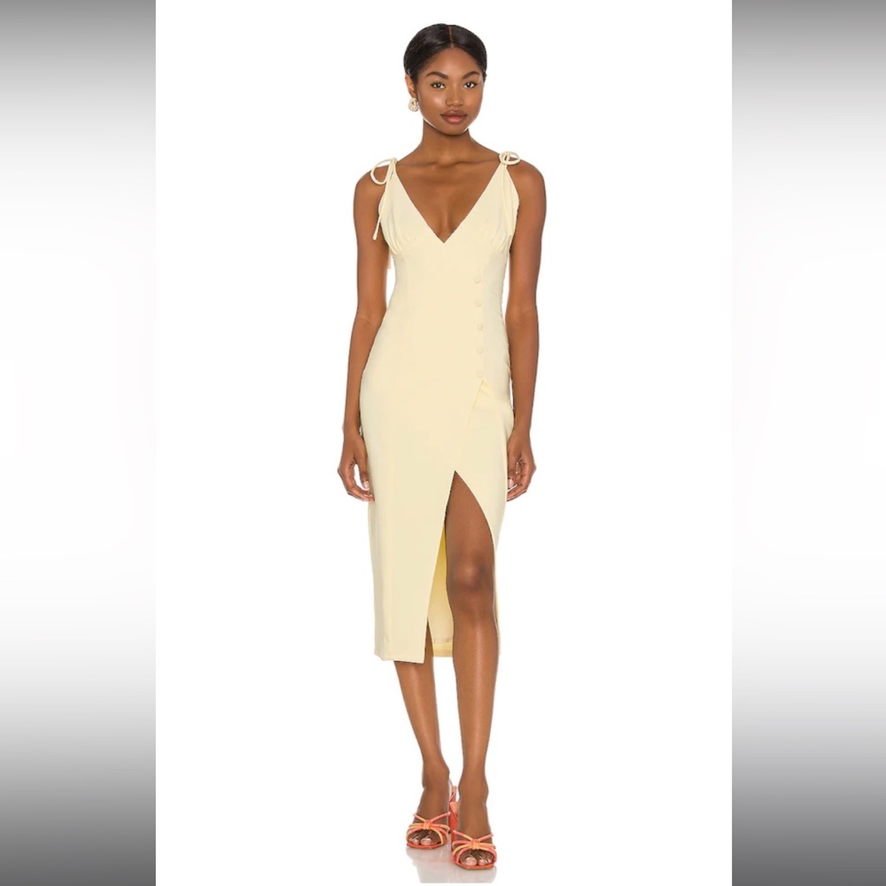 Aaliyah Midi Dress in Butter Yellow
Camila Coelho